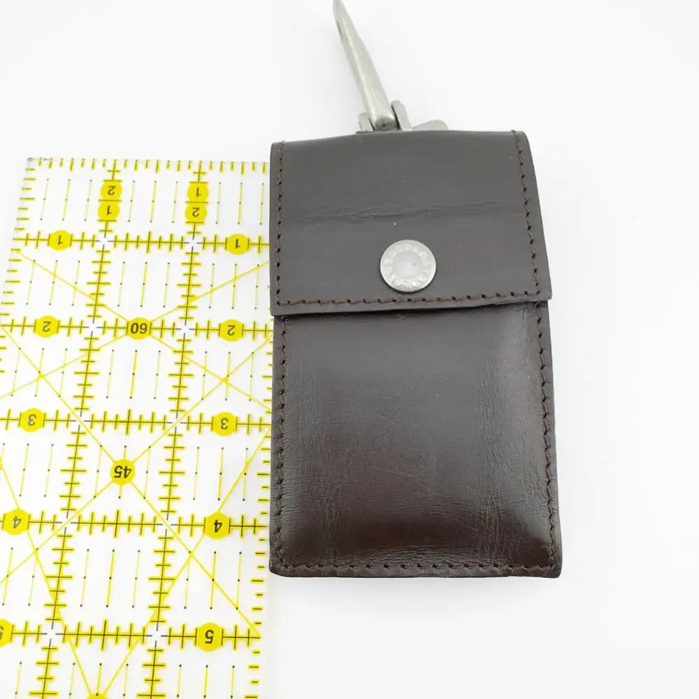 Dolce & Gabbana Vintage Leather Pouch‎ Small Clutch with Silver Clasp